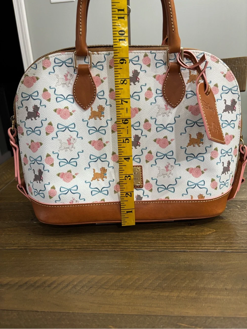 Dooney & Bourke Disney x Ann Shen Aristocats Dome Satchel Bag